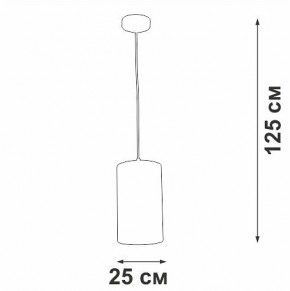 Подвесной светильник Vitaluce V2895 V2895-0/1S в Нижнем Тагиле - nizhniy-tagil.ok-mebel.com | фото 6