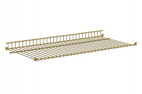 Полка сотовая L695 (золото) в Нижнем Тагиле - nizhniy-tagil.ok-mebel.com | фото