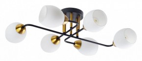 Потолочная люстра Arte Lamp Andrea A8141PL-6BK в Нижнем Тагиле - nizhniy-tagil.ok-mebel.com | фото