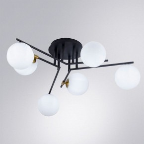 Потолочная люстра Arte Lamp Gemini A2243PL-6BK в Нижнем Тагиле - nizhniy-tagil.ok-mebel.com | фото 2