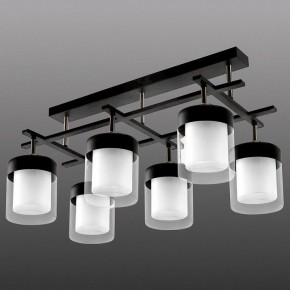 Потолочная люстра Imex MD.06593 MD.06593-6-S-BK+AB в Нижнем Тагиле - nizhniy-tagil.ok-mebel.com | фото