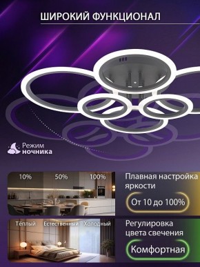 Потолочная люстра Natali Kovaltseva HOME LED LAMPS 81440 в Нижнем Тагиле - nizhniy-tagil.ok-mebel.com | фото 6