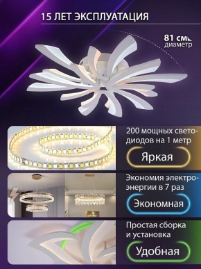 Потолочная люстра Natali Kovaltseva VIO LED LAMPS 81454 в Нижнем Тагиле - nizhniy-tagil.ok-mebel.com | фото 5