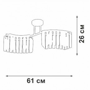 Потолочная люстра Vitaluce V5884 V5884-0/4PL в Нижнем Тагиле - nizhniy-tagil.ok-mebel.com | фото 4