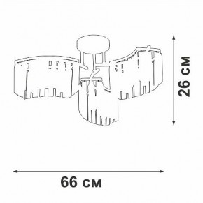 Потолочная люстра Vitaluce V5884 V5884-0/6PL в Нижнем Тагиле - nizhniy-tagil.ok-mebel.com | фото 3