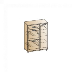 Прихожая Мелисса композиция 6 (Снежный Ясень) в Нижнем Тагиле - nizhniy-tagil.ok-mebel.com | фото 3