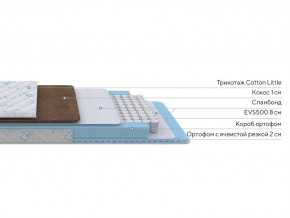 PROxSON Матрас Медвежонок (Cotton Little PROSON) 60x180 в Нижнем Тагиле - nizhniy-tagil.ok-mebel.com | фото 2
