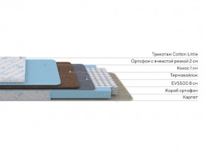 PROxSON Матрас Совенок (Cotton Little PROSON) 120x150 в Нижнем Тагиле - nizhniy-tagil.ok-mebel.com | фото 2