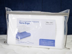 PROxSON Подушка Terra Ergo (Страйп сатин) 40x60 в Нижнем Тагиле - nizhniy-tagil.ok-mebel.com | фото 10