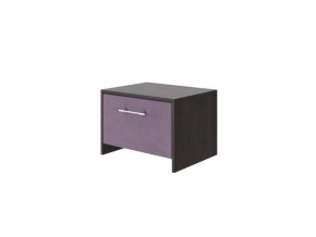 PROxSON Тумба Varna (ЛДСП Кантербери+ткань Дуб Кантербери/Ultra Сливовый) 51x40 в Нижнем Тагиле - nizhniy-tagil.ok-mebel.com | фото