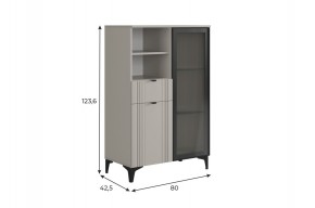РИЧ Комод 2 со стеклом в Нижнем Тагиле - nizhniy-tagil.ok-mebel.com | фото 2
