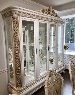 Сервант Алсу (белый глянец) в Нижнем Тагиле - nizhniy-tagil.ok-mebel.com | фото 3
