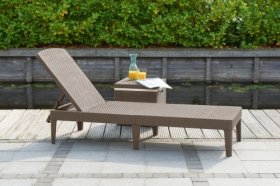 Шезлонг Джайпур (Jaipur Sun lounger) капучино в Нижнем Тагиле - nizhniy-tagil.ok-mebel.com | фото 2