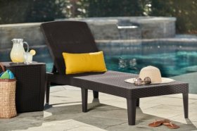 Шезлонг Джайпур (Jaipur Sun lounger) виски-коричневый в Нижнем Тагиле - nizhniy-tagil.ok-mebel.com | фото 3