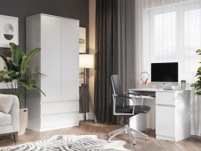 Шкаф 2-ств. с 2 ящиками "Бьянко" в Нижнем Тагиле - nizhniy-tagil.ok-mebel.com | фото 4