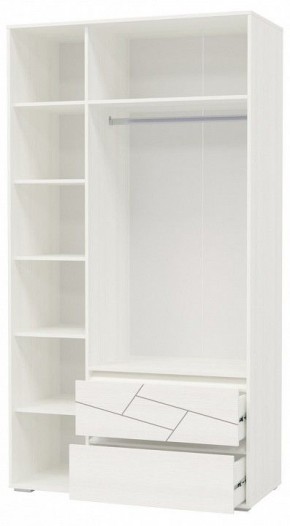 Шкаф 3-х дверный с ящиками АДЕЛИНА (4-4832рам.б) в Нижнем Тагиле - nizhniy-tagil.ok-mebel.com | фото 2