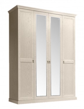 Шкаф 4-х дверный (2 зеркала) для платья и белья Венеция дуб седан (ВНШ1/4) в Нижнем Тагиле - nizhniy-tagil.ok-mebel.com | фото