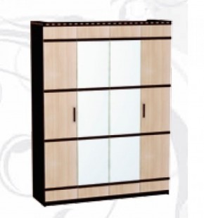 Шкаф 4-х дверный для одежды и белья "Ольга-13" в Нижнем Тагиле - nizhniy-tagil.ok-mebel.com | фото