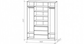 НИЦЦА-3 Шкаф 4-х дверный (НЦ.03) в Нижнем Тагиле - nizhniy-tagil.ok-mebel.com | фото 2
