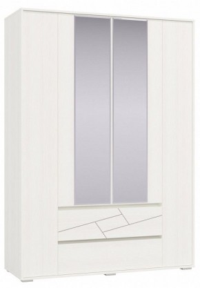 Шкаф 4-х дверный с ящиками АДЕЛИНА (4-4833рам.б) в Нижнем Тагиле - nizhniy-tagil.ok-mebel.com | фото 1