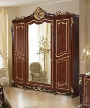 Шкаф 4-х дверный с зеркалами (19.144) Джоконда в Нижнем Тагиле - nizhniy-tagil.ok-mebel.com | фото