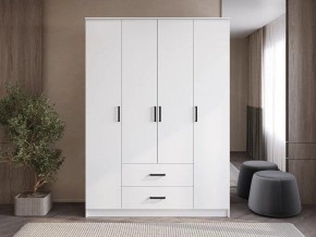 Шкаф 4-х створчатый Титан (белый) в Нижнем Тагиле - nizhniy-tagil.ok-mebel.com | фото
