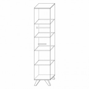 Шкаф 400 Вега Скандинавия в Нижнем Тагиле - nizhniy-tagil.ok-mebel.com | фото 6