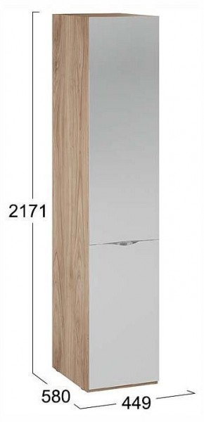 Шкаф для белья Глосс СМ-319.07.002 в Нижнем Тагиле - nizhniy-tagil.ok-mebel.com | фото 4