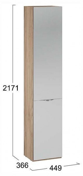 Шкаф для белья Глосс СМ-319.07.012 в Нижнем Тагиле - nizhniy-tagil.ok-mebel.com | фото 4