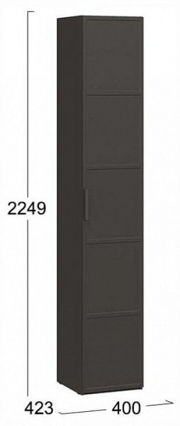 Шкаф для белья Стелла Исп.2 в Нижнем Тагиле - nizhniy-tagil.ok-mebel.com | фото 4