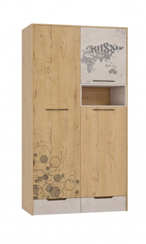 Шкаф для одежды 3 двери и 2 ящика Шк134.0 ДС Стэнфорд в Нижнем Тагиле - nizhniy-tagil.ok-mebel.com | фото