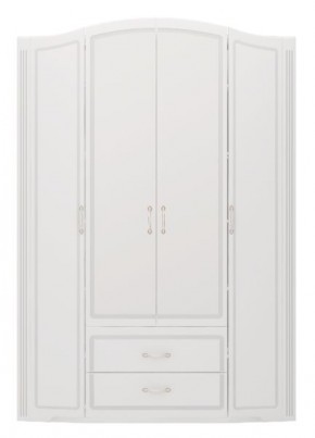 Шкаф для одежды 4-х дв.с ящиками Виктория 2 без зеркал в Нижнем Тагиле - nizhniy-tagil.ok-mebel.com | фото