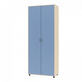 Шкаф для одежды Дельта-2 Дуб молочный/Голубой в Нижнем Тагиле - nizhniy-tagil.ok-mebel.com | фото
