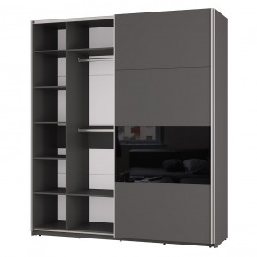 Шкаф-купе Харви ШКК-10 (графит) в Нижнем Тагиле - nizhniy-tagil.ok-mebel.com | фото 2