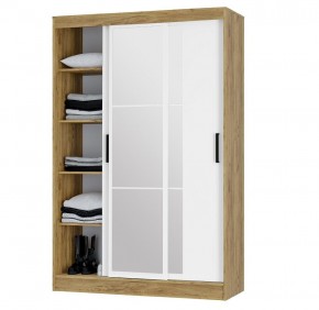 Шкаф-купе Тайм ШКК-03 (крафт/белый) в Нижнем Тагиле - nizhniy-tagil.ok-mebel.com | фото 3