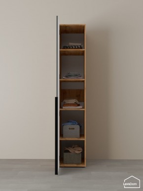 Шкаф Linnea MHR-1-2 2050х400х510 (ДВ-М 11.1.25) в Нижнем Тагиле - nizhniy-tagil.ok-mebel.com | фото 4