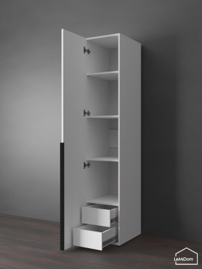 Шкаф Linnea MHR-1-3 2050х400х510 (Белый-М 11.1.2) в Нижнем Тагиле - nizhniy-tagil.ok-mebel.com | фото 6