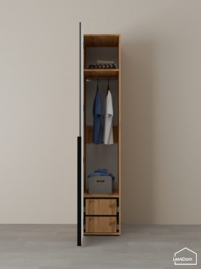 Шкаф Linnea MHR-1-3 2050х400х510 (ДВ-М 11.1.25) в Нижнем Тагиле - nizhniy-tagil.ok-mebel.com | фото 5