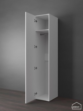 Шкаф Linnea MHR-1PO 2050х400х510 (Белый-М 11.1.1) в Нижнем Тагиле - nizhniy-tagil.ok-mebel.com | фото 4