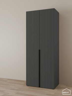 Шкаф Linnea MHR-2 2050х800х510 (Графит-М 11.1.25) в Нижнем Тагиле - nizhniy-tagil.ok-mebel.com | фото