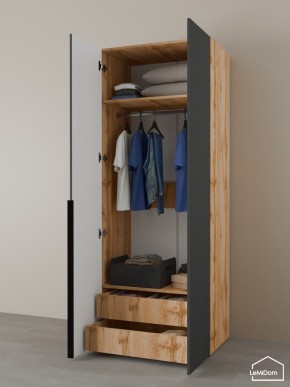 Шкаф Linnea MHR-2-3 2050х800х510 (ДВ-М 11.1.25) в Нижнем Тагиле - nizhniy-tagil.ok-mebel.com | фото 6