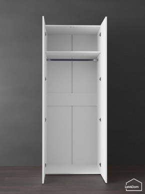 Шкаф Linnea MHR-2PO 2050х800х510 (Белый-М 11.1.1) в Нижнем Тагиле - nizhniy-tagil.ok-mebel.com | фото 4