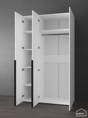Шкаф Linnea MHR-3-1 2050х1200х510 (Белый-М 11.1.1) в Нижнем Тагиле - nizhniy-tagil.ok-mebel.com | фото 5