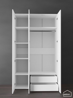 Шкаф Linnea MHR-3PO-2 2050х1200х510 (Белый-М 11.1.2) в Нижнем Тагиле - nizhniy-tagil.ok-mebel.com | фото 5