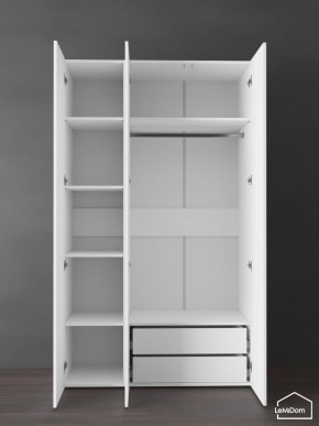 Шкаф Linnea MHR-3PO-2 2050х1200х510 (Белый-М 11.1.2) в Нижнем Тагиле - nizhniy-tagil.ok-mebel.com | фото 6