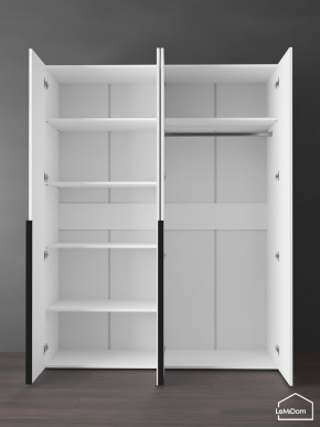 Шкаф Linnea MHR-4-1 2050х1600х510 (Белый-М 11.1.2) в Нижнем Тагиле - nizhniy-tagil.ok-mebel.com | фото 4