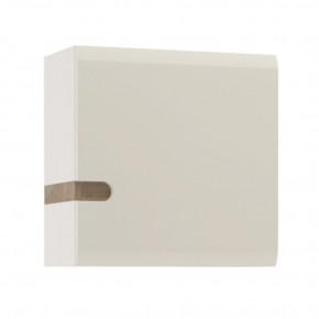 Шкаф навесной 1D/TYP 65, LINATE ,цвет белый/сонома трюфель в Нижнем Тагиле - nizhniy-tagil.ok-mebel.com | фото 2
