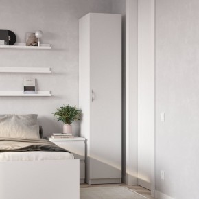 Шкаф ПЕГАС однодверный, цвет белый в Нижнем Тагиле - nizhniy-tagil.ok-mebel.com | фото 4