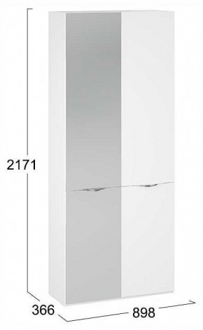 Шкаф платяной Глосс СМ-319.07.015 в Нижнем Тагиле - nizhniy-tagil.ok-mebel.com | фото 4