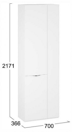 Шкаф платяной Глосс СМ-319.07.016 в Нижнем Тагиле - nizhniy-tagil.ok-mebel.com | фото 4